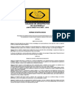 86362549 Normas Deontologicas Del Colegio de Arquitectos de Guatemala (1)