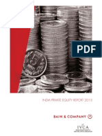 Bain & Co- India Private Equity Report 2013