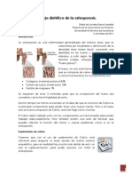 Manejo Dietético de La Osteoporosis