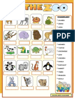 Esl Printables N°15 in The Zoo Pictionary