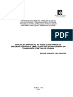 ANÁLISE DA EXPOSIÇÃO AO RUÍDO E DOS PRINCIPAIS