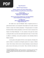 Download Women in the Sunnah of Muhammad-Amal Ahl Al-Madinah and Its Potential Impact on Women in Islam-PhillipHoefs by uvaisahamed SN212667037 doc pdf