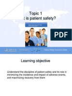 2 What is Patient Safety