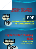 Promoting Higher-Order Thinking