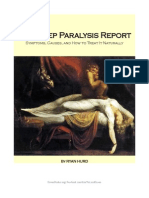 Sleep Paralysis Report 2010
