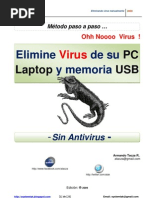 Download Eliminar Virus Gratis de mi Computadora  paso a paso by Armando Tacza SN21267455 doc pdf