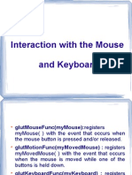 Open Gl Mouse and keyboard Fuctions and explaination
