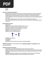 Unison and Canon in Dance Explained | PDF