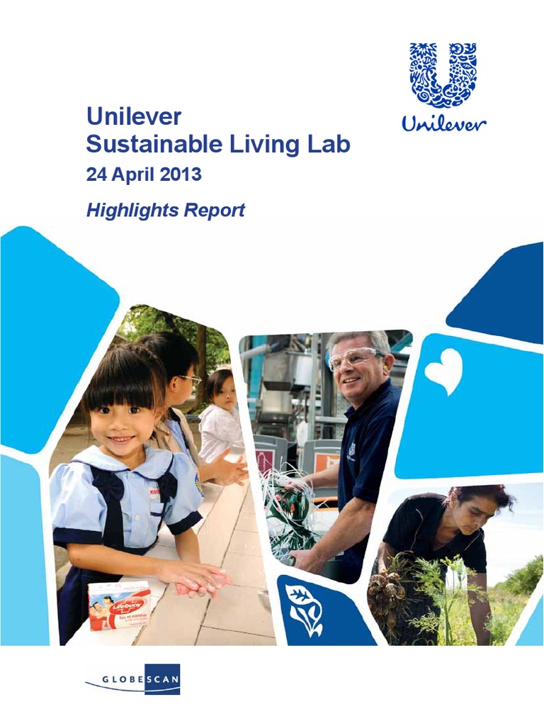 Unilever Sustainable Living Lab Insights | PDF | Sustainability | Recycling
