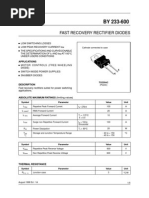 Diode De Redressement Rapide BYT16P-400 - Marque ST - CI39 - Pour Réparation Électronique