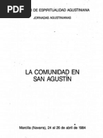 Instituto de Espiritualidad Agustiniana - La Comunidad en San Agustin