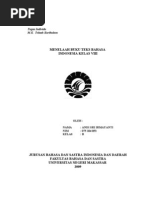 Download MENELAAH BUKU TEKS BAHASA  INDONESIA KELAS VIII by kasdi_acc SN21268741 doc pdf