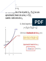 Cálculo - Aproximaciones Lineales