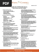Download Msds Vaselin Petroleum Jelly by Teresa Devina SN212688812 doc pdf