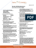 Msds Vaselin (Petroleum Jelly)