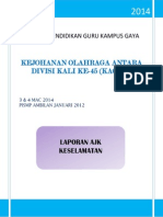 Format Laporan Ajk (Folder Sukan)