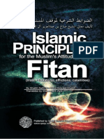 En Principles During Times of Fitan