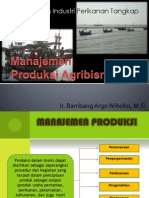 Manajemen Produksi Agribisnis
