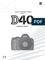 Instrucciones Nikon D40 Sp02