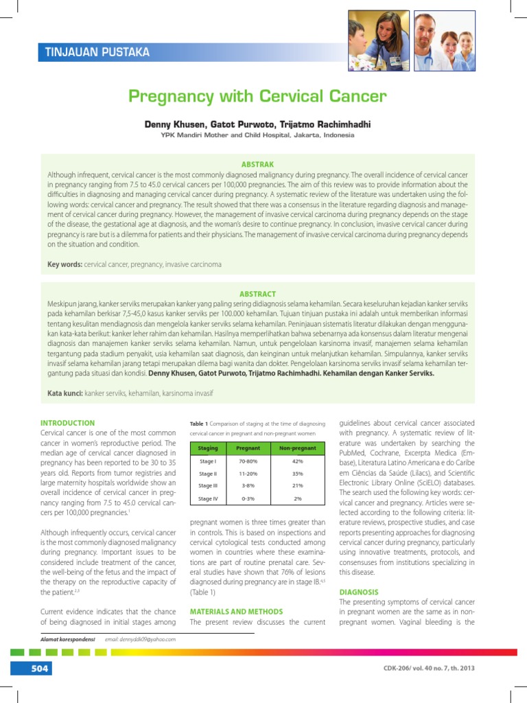 Cervical cancer research articles image