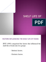 Shelf Life of Foods