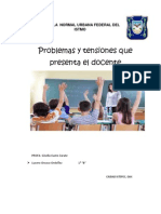 Los Problemas y Tensiones Que Enfrenta La Profesión Docente en La Actualidad