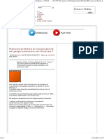 Risolvere problema di visualizzazione del gadget calendario con Windows 7 » FOLBlog