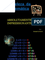 A beleza da Matemática