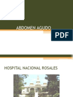 Abdomen Agudo Hnr 7-2009 Dr. Villalta