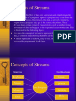 Concepts of Streams