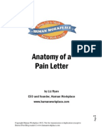 Human Workplace Anatomy of A Pain Letter Ebook