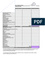 Budget Planner Updated August 2009