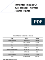 Environmental Impact of Fossil-Fuel Based Thermal Power Plants
