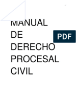 Manual de Derecho Procesal