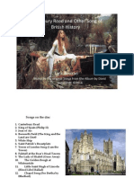 Canterbury Road and Other Songs of British History, Lyric Booklet