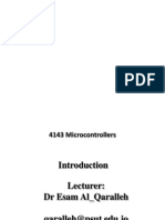 Microcontrollers: PIC 18F452 Architecture