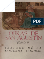 LIBRO - AGUSTÍN DE HIPONA - OBRAS COMPLETAS - TOMO V - DE TRINITATE