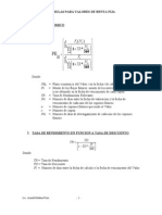 Formulas Renta Fija