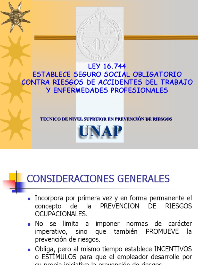 Ley 16744 | PDF