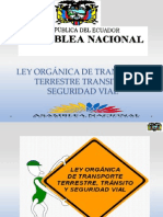 Ley Organica de Transporte