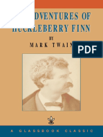 Huckle Berry Finn- Mark Twain English