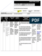 lesson one forward planning document