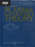 Download Dwight R Nicholson Introduction to Plasma Theory 1983 by Norberto Catarino SN212777278 doc pdf