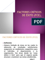 factores críticos de éxito (FCE),