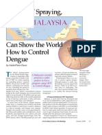 21 Century Science and Technology - With DDT Spraying, Malaysia Can Show The World How To Control Dengue