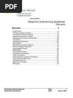 Download WAMU Subprime Underwriting Guidelines by samuriami SN212796842 doc pdf