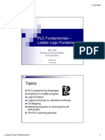 PLC Fundamentals – Ladder logic fundamentals