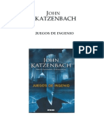 John Katzenbach - Juegos de Ingenio