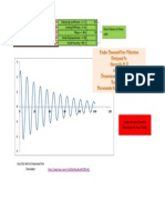 Simulation of Damped and Undamped Free Vibration