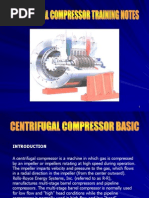 Download CENTRIFUGAL COMPRESSOR TRAINING NOTESppt by romadhinho SN212805254 doc pdf